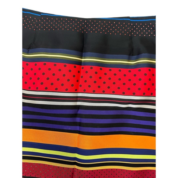 J. McLaughlin Multicolor Stripe Mini Pencil Skirt - Picture 3 of 6